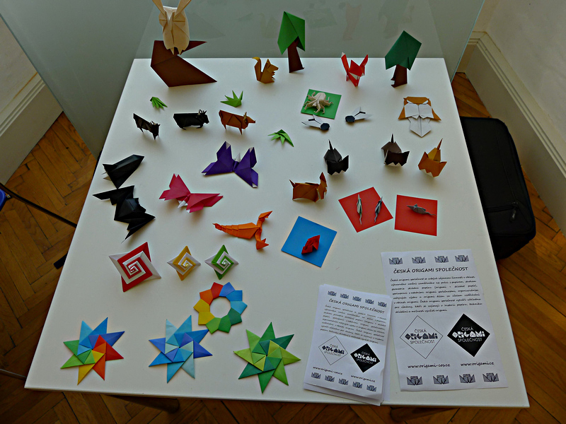 výstavka origami