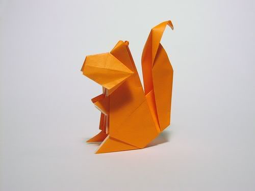 Veverka z Viva origami