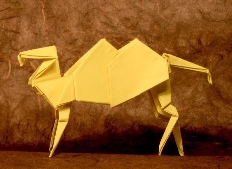 Velbloud z Viva origami