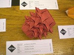 2009: náramek na mezinárodním origami setkání v Praze