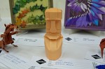 Miroslav Mrajca: socha Moai od Andreje Jermakova
