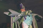 Floristická šou - florigami, model "orel"