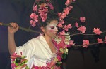 Floristická šou - florigami, model "sakura"