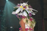Floristická šou - florigami, model "květinový triptich, druhá květina"