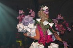 Floristická šou - florigami, model "květinový triptich, třetí květina"