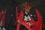 Floristická šou - florigami, model "drak"
