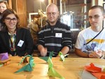 Stádo dinosaurů po skončení dílny Mijuki Kawamurové